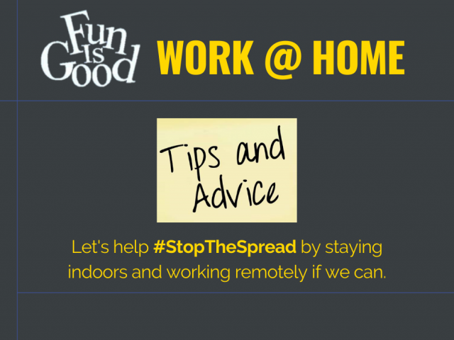 Tips for Working @ Home