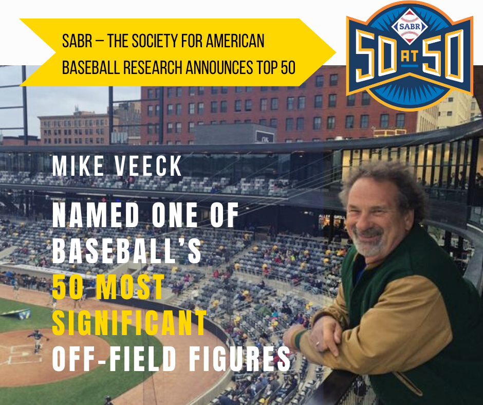 Mike Veeck Honored For Indelible Impact On Baseball!